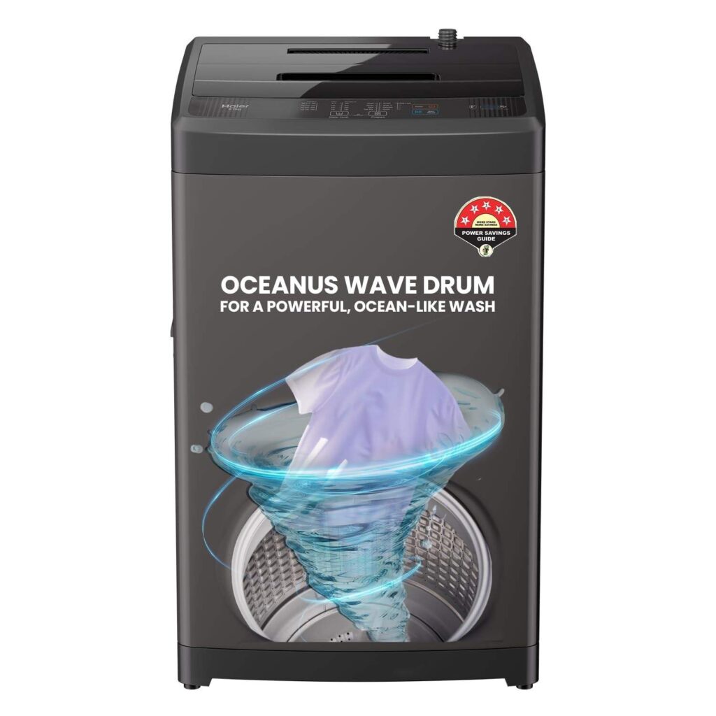 Haier-8-Kg-5-Star-Fully-Automatic-Top-Load-Washing-Machine-with-Oceanus-Wave-Drum-Magic-Filter-8-Wash-Programs